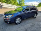 2017 Subaru Outback 2.5i Premium Blue vin: 4S4BSAFC4H3335097
