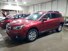 2019 Subaru Outback 2.5i Premium Maroon vin: 4S4BSAFC4K3365692