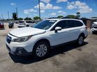 2019 Subaru Outback 2.5i Premium Белый vin: 4S4BSAHC7K3222460