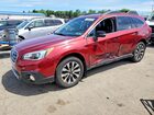 2017 Subaru Outback 2.5i Limited Red vin: 4S4BSAKC5H3363562