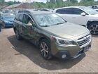2018 Subaru Outback 2.5i Limited Green vin: 4S4BSAKC5J3368010