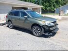 2016 Subaru Outback 2.5i Limited Green vin: 4S4BSANC1G3311047