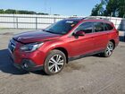 2019 Subaru Outback 2.5i Limited Red vin: 4S4BSANC8K3395361