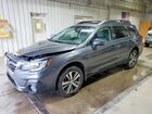 2018 Subaru Outback 2.5i Limited Gray vin: 4S4BSANC9J3213231