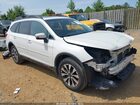 2016 Subaru Outback 3.6r Limited White vin: 4S4BSENC3G3278270