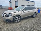 2018 Subaru Outback 3.6r Limited Silver vin: 4S4BSENC3J3237807
