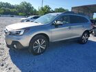 2018 Subaru Outback 3.6r Limited Silver vin: 4S4BSENC3J3343402