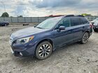 2017 Subaru Outback 3.6r Limited Blue vin: 4S4BSENCXH3286044