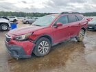 2020 Subaru Outback Premium Maroon vin: 4S4BTACC4L3157248