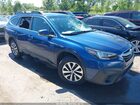 2021 Subaru Outback Premium Blue vin: 4S4BTADC1M3150628