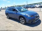 2022 Subaru Outback Limited Blue vin: 4S4BTANC1N3192359