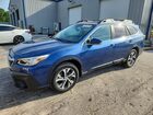 2021 Subaru Outback Limited Blue vin: 4S4BTANC4M3191947