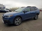 2021 Subaru Outback Limited Blue vin: 4S4BTANC5M3222977