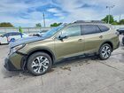 2021 Subaru Outback Touring Green vin: 4S4BTGPD4M3192606