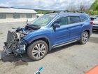 2020 Subaru Ascent Limited Blue vin: 4S4WMAJDXL3406548
