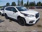 2020 Subaru Ascent Limited White vin: 4S4WMAPD2L3414036