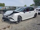 2018 Toyota Camry Xse White vin: 4T1B61HK0JU073183