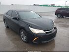 2016 Toyota Camry Se Black vin: 4T1BF1FK0GU125214