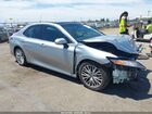 2018 Toyota Camry Xle V6 Silver vin: 4T1BZ1HK5JU002956