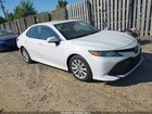 2020 Toyota Camry Le White vin: 4T1C11AK9LU901411