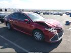 2021 Toyota Camry Le Hybrid Red vin: 4T1C31AK9MU547739