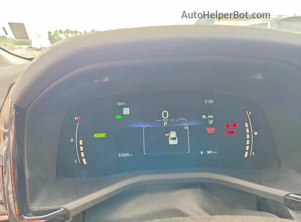 4T1DAACK1SU156993 2025 TOYOTA CAMRY Silver Widok zestawu wskaźników