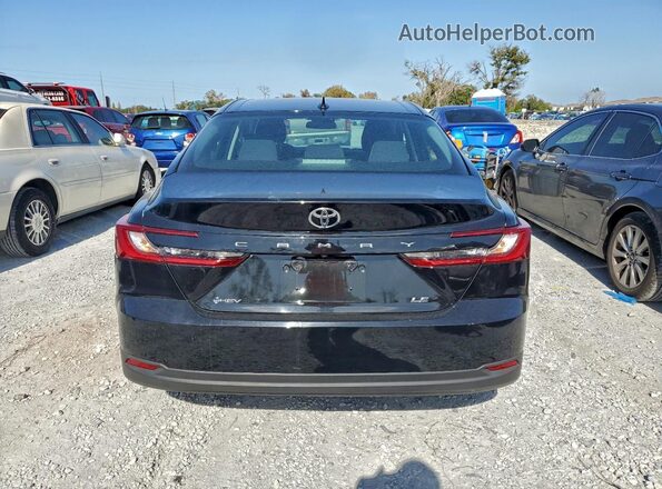4T1DAACK3SU012698 2025 TOYOTA CAMRY Black Հետևի տեսք