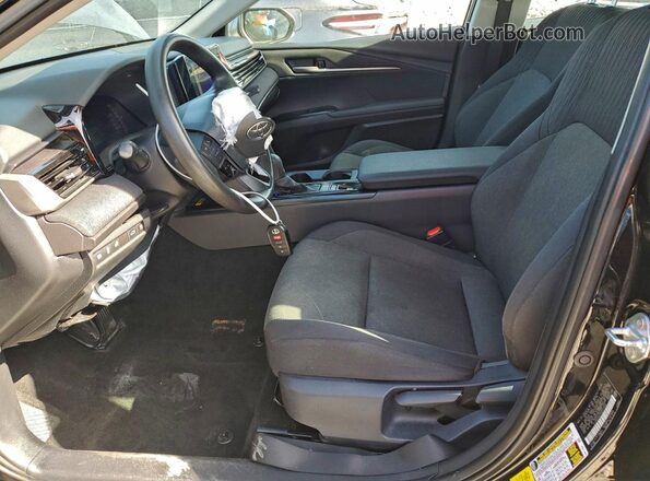 4T1DAACK3SU012698 2025 TOYOTA CAMRY Black Սալոնի դիմացի տեսք