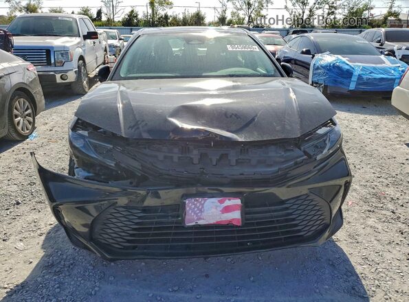 4T1DAACK3SU012698 2025 TOYOTA CAMRY Black Դիմացի տեսք