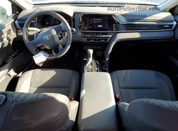 4T1DAACK3SU157076 2025 TOYOTA CAMRY Turquoise Առջևի վահանակի տեսք
