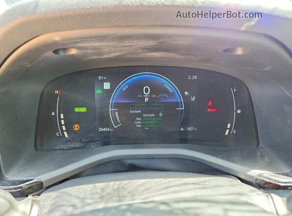 4T1DAACK4SU083165 2025 TOYOTA CAMRY Черный Вид щитка приборов