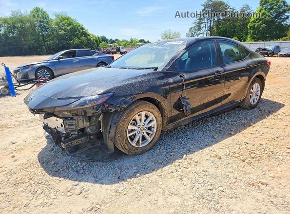 4T1DAACK4SU083165 2025 TOYOTA CAMRY Черный Передняя левая четверть