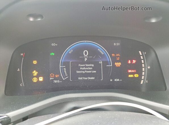 4T1DAACK5TU254717 2026 TOYOTA CAMRY Синий Вид щитка приборов