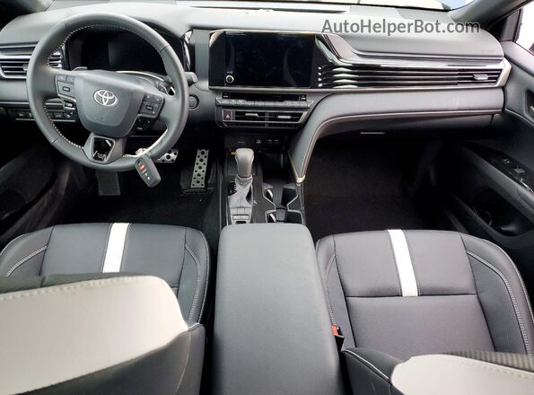 4T1DAACK5TU254717 2026 TOYOTA CAMRY Синий Вид панели приборов