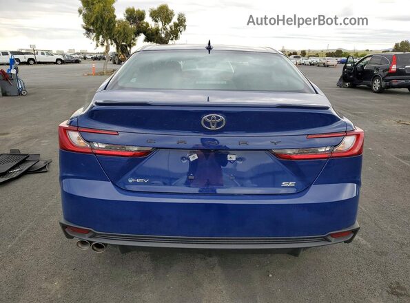 4T1DAACK5TU254717 2026 TOYOTA CAMRY Синий Вид сзади