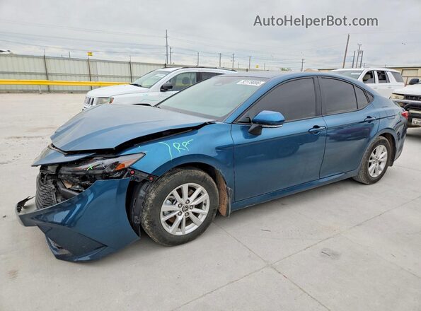 4T1DAACK7SU077943 2025 TOYOTA CAMRY Синий Передняя левая четверть