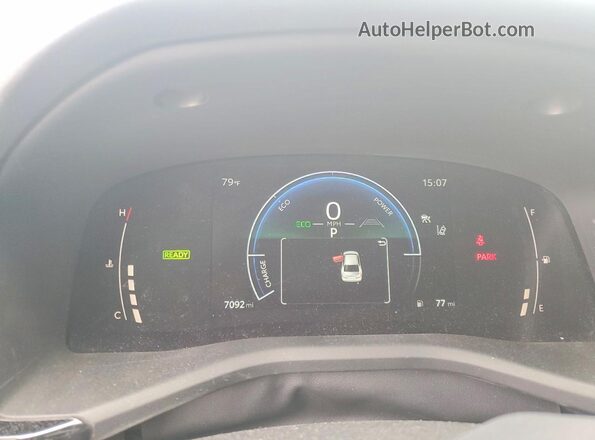 4T1DAACK8SU563760 2025 TOYOTA CAMRY Серый Вид щитка приборов