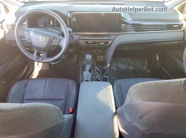 4T1DAACK9SU506421 2025 TOYOTA CAMRY Серый Вид панели приборов