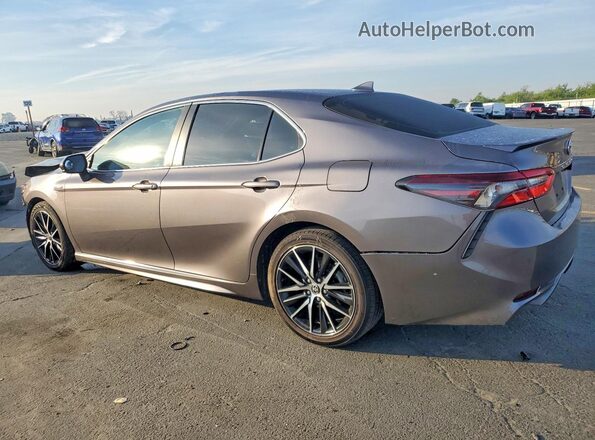 4T1G31AK8MU565232 2021 TOYOTA CAMRY Gray Rear left