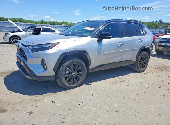 4T3E6RFV2NU098284 2022 TOYOTA RAV4 Silver Передня ліва чверть