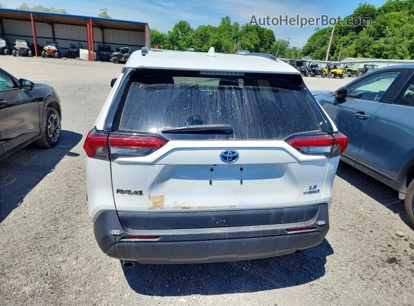 4T3LWRFVXNU054363 2022 TOYOTA RAV4 White Vista trasera
