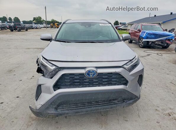 4T3RWRFV0RU121827 2024 TOYOTA RAV4 Silver Вид спереду