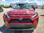 2024 Toyota Rav4 Hybrid Xle Темно-бордовый vin: 4T3RWRFV5RU127381