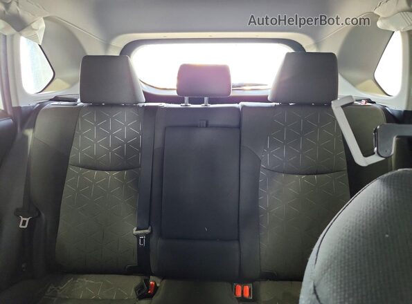 4T3RWRFV7MU012970 2021 TOYOTA RAV4 White Widok tylnych siedzeń
