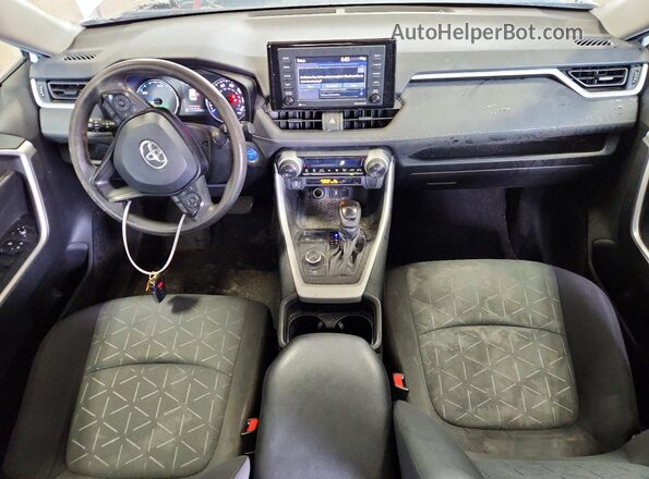 4T3RWRFV7MU012970 2021 TOYOTA RAV4 White Widok deski rozdzielczej