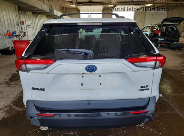 4T3RWRFV7MU012970 2021 TOYOTA RAV4 White Widok z tyłu
