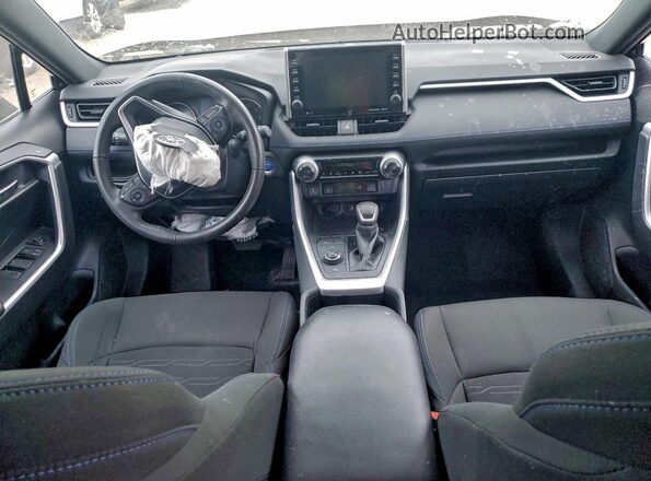 4T3T6RFV6NU071516 2022 TOYOTA RAV4 Black Առջևի վահանակի տեսք