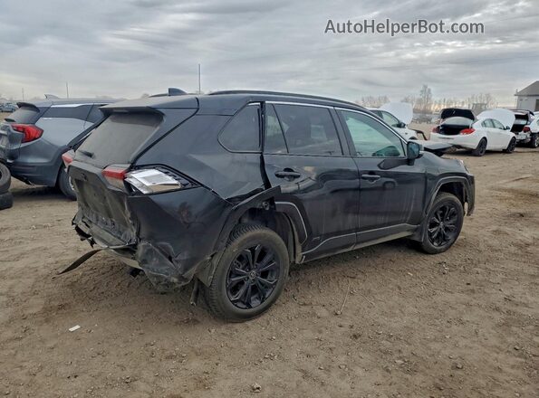 4T3T6RFV6NU071516 2022 TOYOTA RAV4 Black Հետևի աջ