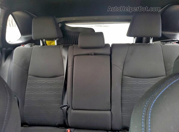 4T3T6RFV6NU071516 2022 TOYOTA RAV4 Black Հետևի նստատեղերի տեսք