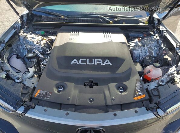 4W5KHMRK7RZ517501 2024 ACURA ZDX Gray Vista del compartimento del motor